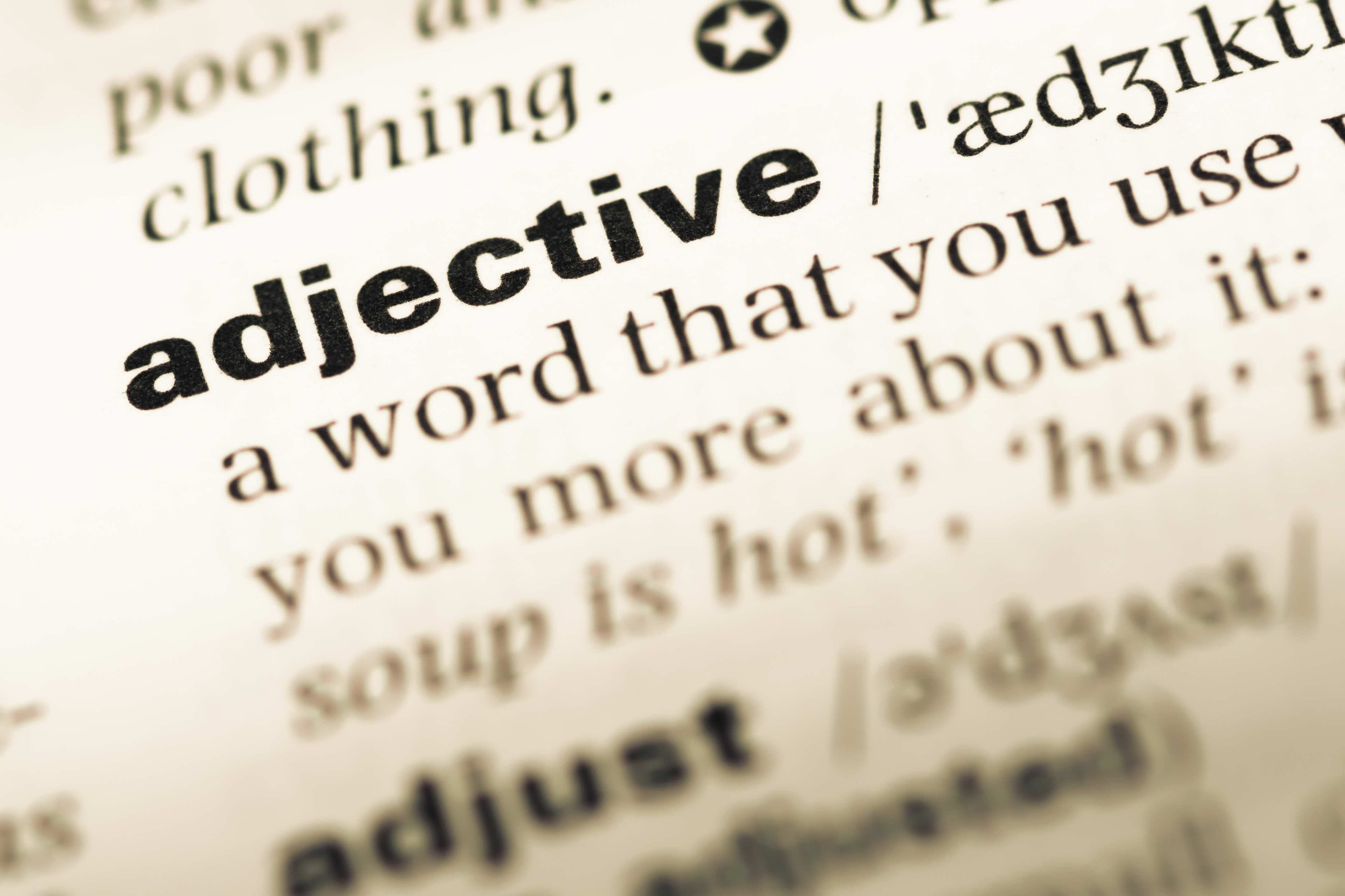 10 adjectifs pour enrichir son vocabulaire 